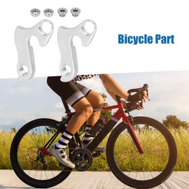 A ABSOPRO Bike Tail Hook Rear Derailleur Hanger Gear Set of 2