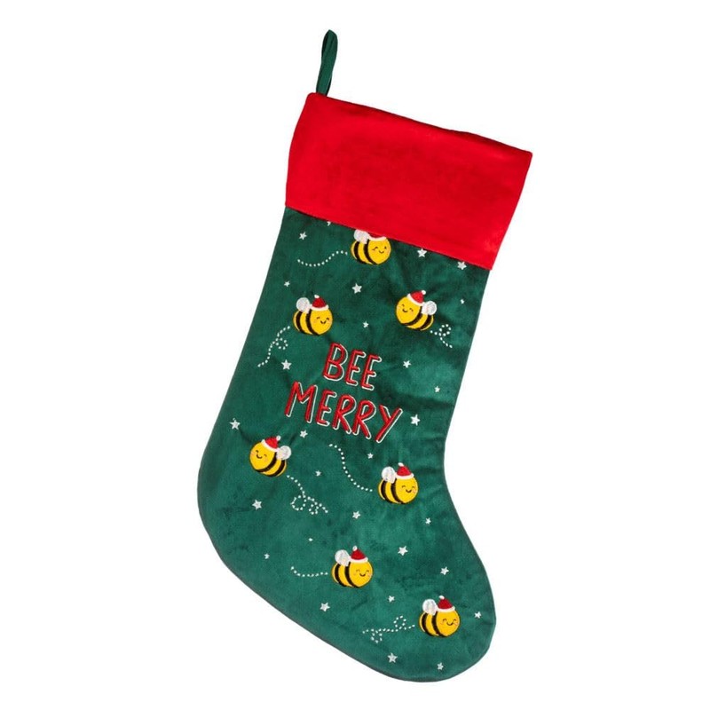 Sass & Belle Children's Bee Merry Stocking