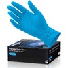 SereneLife SLGLVNIT100SM - Guantes desechables de nitrilo y vinilo (100