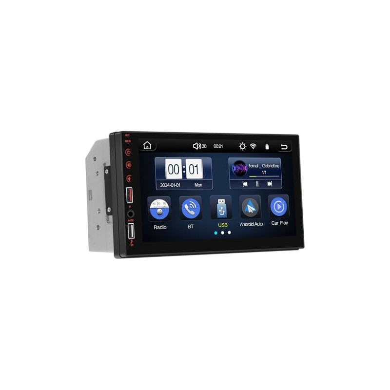 Wireless Carplay Autoradio 2 Din mit Wireless Android Auto