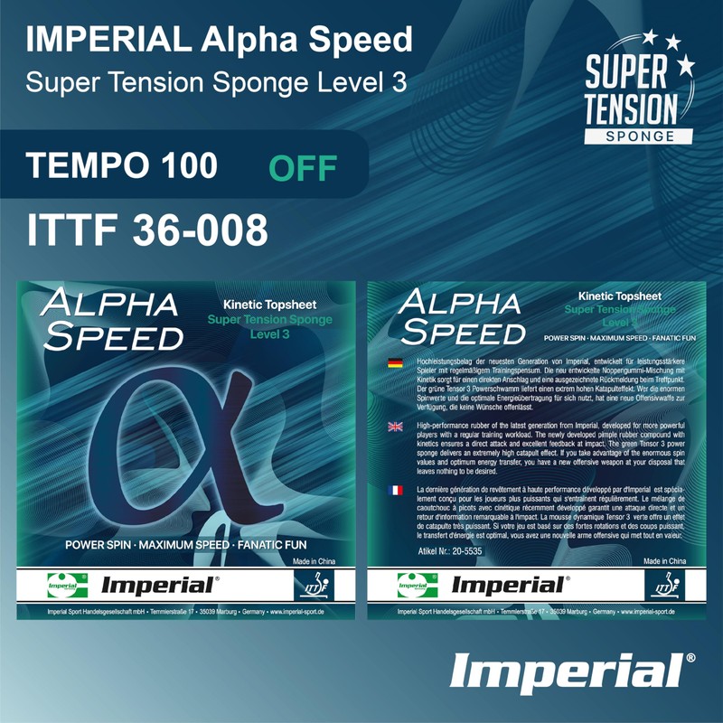 Imperial Alpha Speed (2.1 mm - Red)