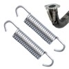 Springs, Two Piece Universal Exhaust Pipe Spring, Stainless Steel Exhaust