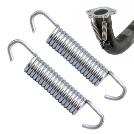 Springs, Two Piece Universal Exhaust Pipe Spring, Stainless Steel Exhaust Spring, Universal Exhaust Spring Muffler Manifold