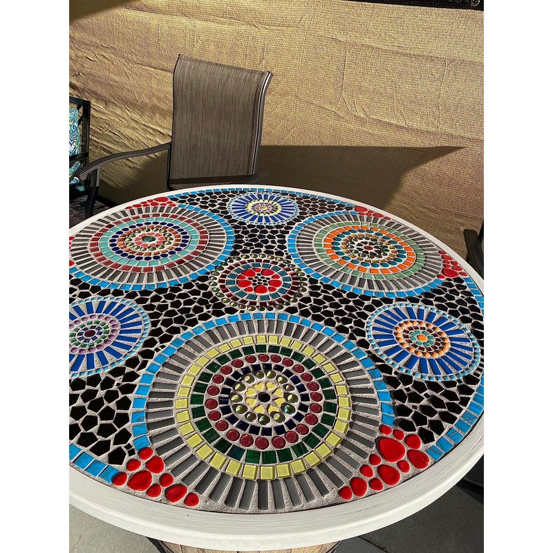 1.2x1.2cm (12/25 inch) Square Ceramic Mosaic Mosaic Tiles,1.1lb Ceramic Mosaic
