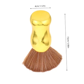 NOLITOY Neck Duster Brush Soft Barber Hair Cleaning Tool for Efficient Hair Removal Salons and Homes Compact Design for Easy Storage User Friendly