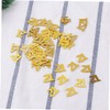 LABRIMP 1200pcs Gold Confetti Table Cloth Birthday Party Supplies Number