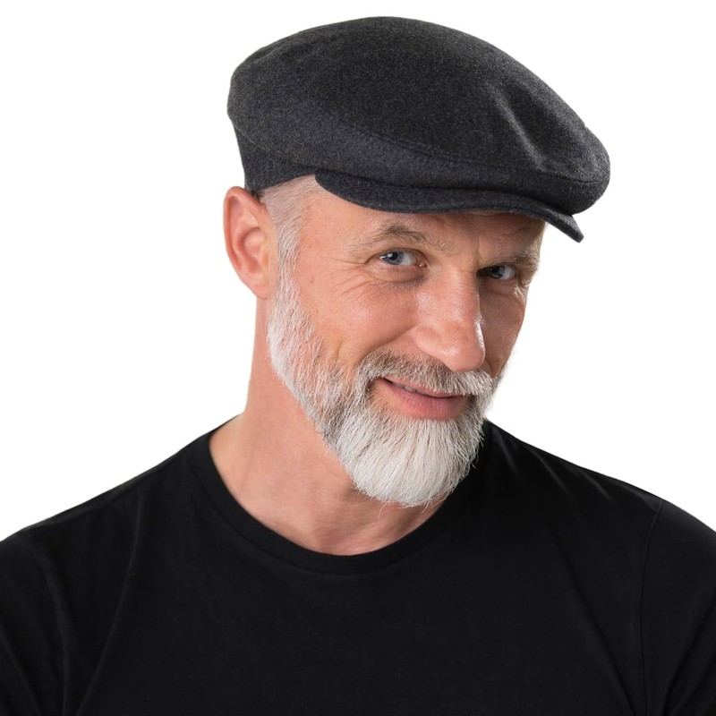 Lipodo sport flat cap women's men's flat cap with visor,