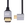 chenyang HDMI 2.1 Cable,HDMI Male to Micro HDMI Male 90