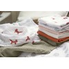 LÄSSIG Baby Swaddling Blanket Burp Blanket Muslin Cloth Set of