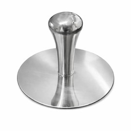 Wonderful Cuisine Premium Stainless Steel Smash Burger Press, Heavy Duty Burger Smasher with Ergonomic Handle, Large Press Surface, Easy to Clean, Perfect for Grill, Griddle & Everyday Cooking