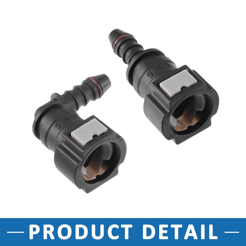 A ABSOPRO Fuel Line Hose Release Connector 3/8" 9.49mm to