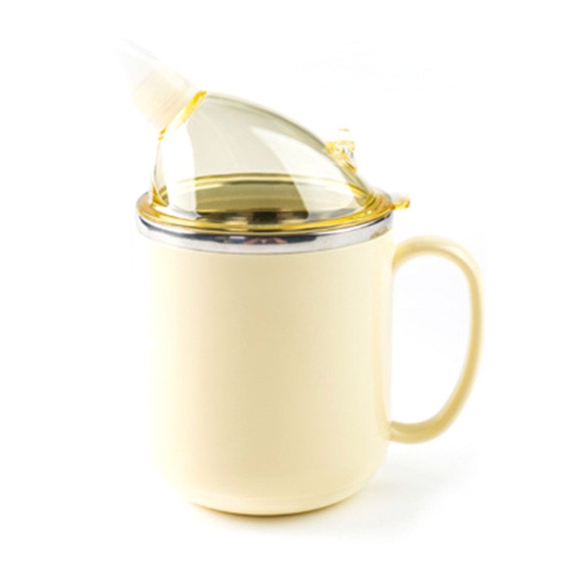Multifunctional Nursing Water Bottole Anti Leakage Insulated Flowing Food Straw