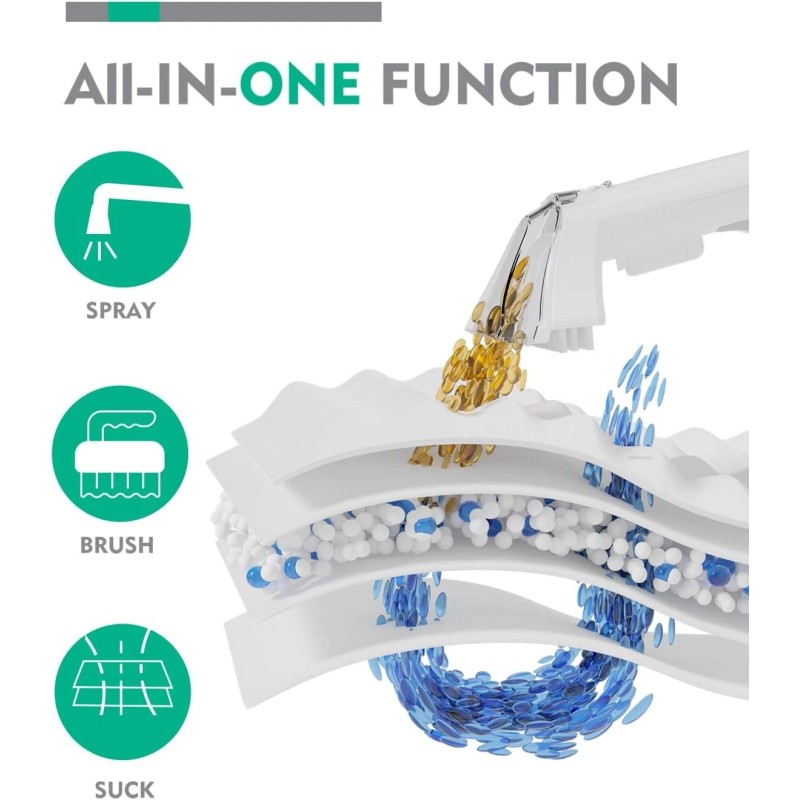 HAUSHOF 400W Corded Electric Carpet Spot Cleaners Handheld Deep Cleaner