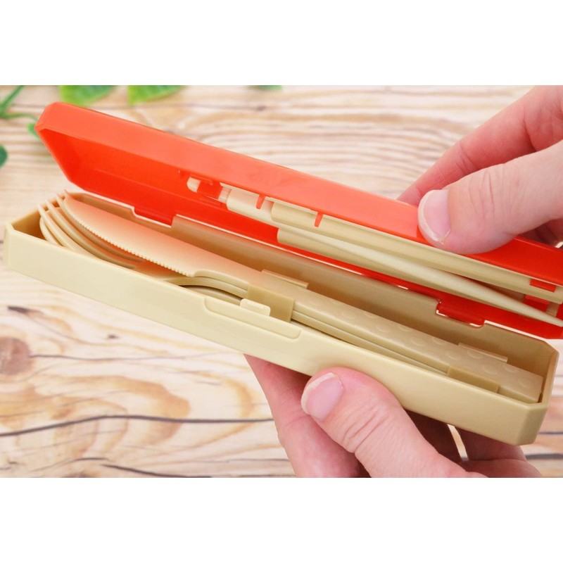 Kokubo Go Out Military Mustard Cutlery Set KK-343