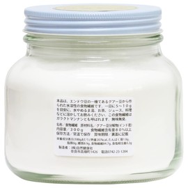 Natural Health Company Guar Bean Dietary Fiber, 10.6 oz (300 g) x 2, Guar Gum, Enzyme Degradators, Water Soluble Dietary Fiber, Powder, Additive-free