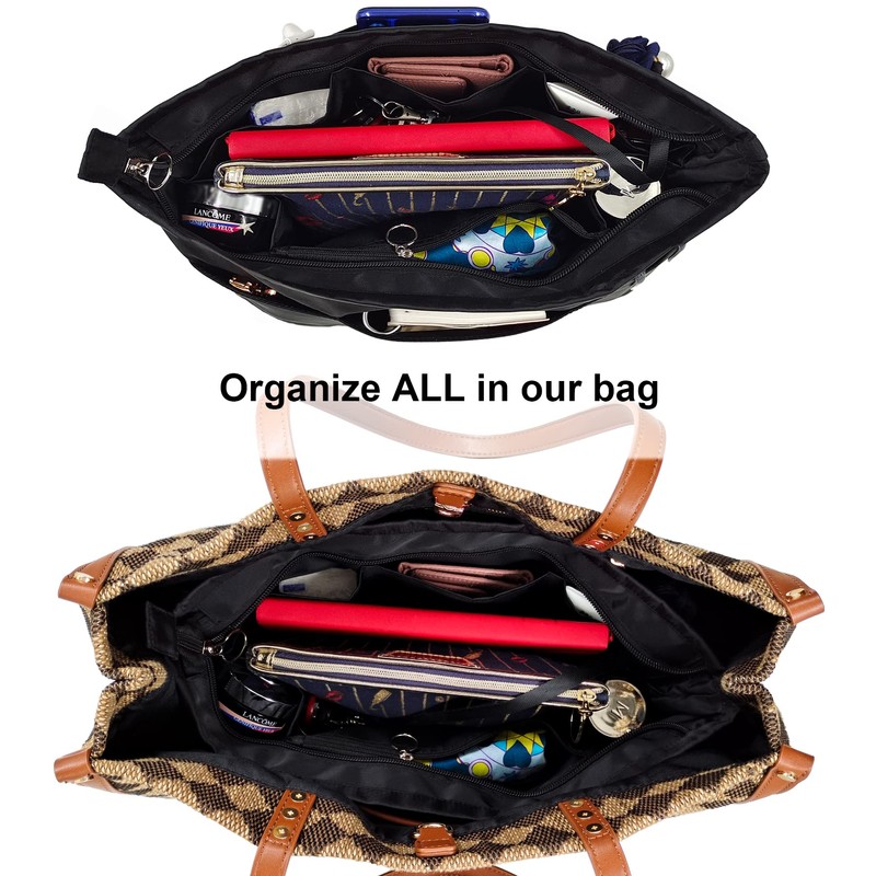 Time Wing Purse Organizer Insert Tote Handbag Organizer Pocketbook Divider