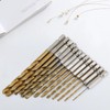ANBOO Titanium Drill Set, 26-Piece 1.5-6.5 mm Hex Shank Quick