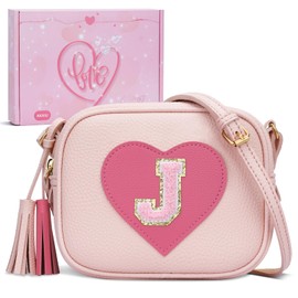 KKXIU 2 3 4 5 6 7 8 9 10 Year Old Girl Gift Kids Purse Toddler Wallet Crossbody Bag with Tassel(Box-J)