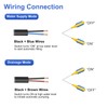Baomain 10M 32ft Cable Float Switch, Water Level Controller, for