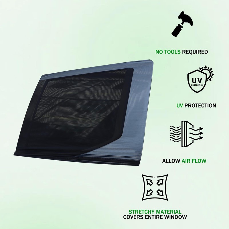 LLKUANG 100% Protection from Bugs for Toyota Tundra 2007-2025 Shade