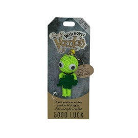 Watchover Voodoo 3-Inch Good Luck Keychain - Handcrafted Gift to Bring Good Luck and Positivity Everywhere You Go