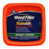 Elmer's E891 Carpenter's Stainable Wood Filler, 1 Pt Tub, 12-24,