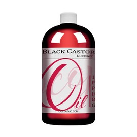 Jamaican Black Castor Oil - 100% Pure, UNREFINED, Natural Smoky Toasty JBCO Carrier Oil, Cold Pressed - 16 oz - Bulk Premium Grade, Promotes Hair Growth, Conditions, Hydrates & Nourshes All Hair Types
