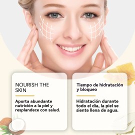 Crema Hidratante Bálsamo De Sebo De Res Y Miel Para Rostro