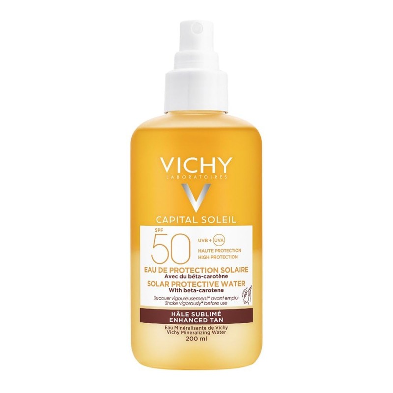 Vichy Capital Soleil Agua Solar Bronceadora FPS 50, 200ml