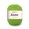 CIRCULO Anne 100% Mercerized Cotton Yarn, 6 oz, Citrus Green