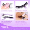 Magneitc Eyelashes with Applicator Wispy False Eyelashes No Glue Needed