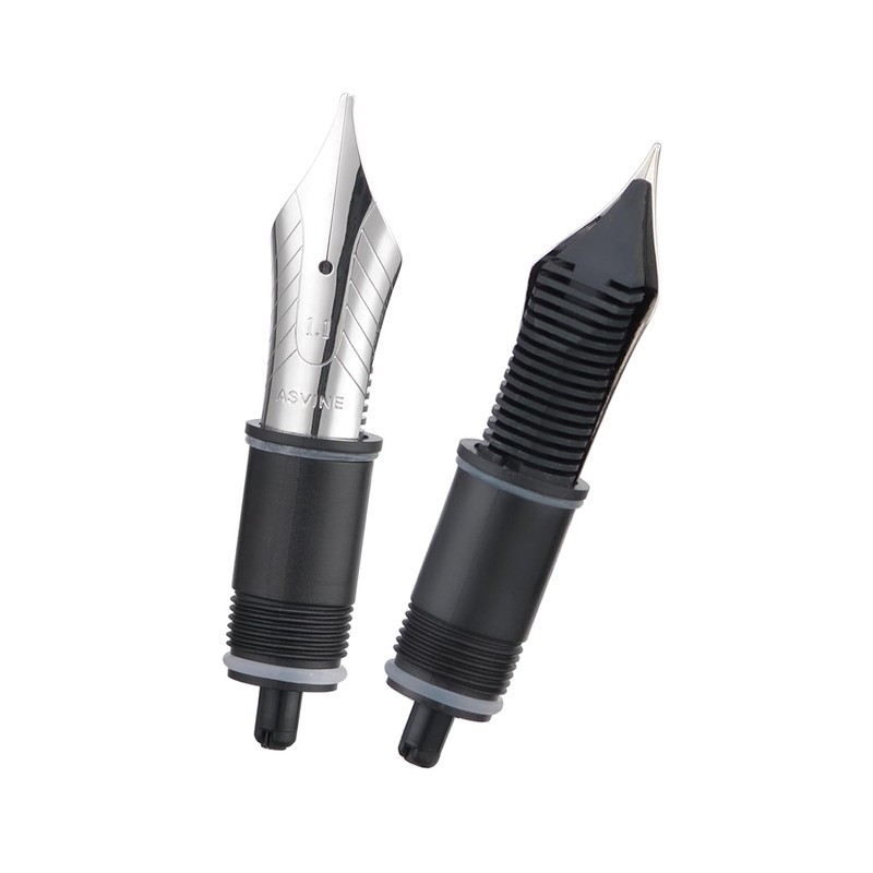 Set of 2 Replacement Nibs for Fountain Pen No.8 Compatible