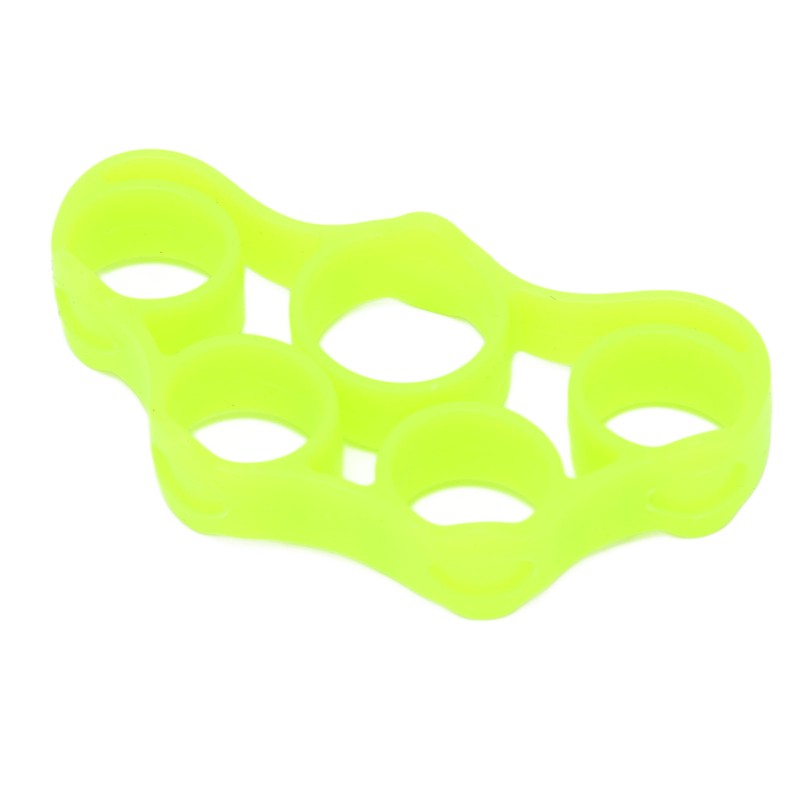 10Pcs Finger Exerciser 6.6LB Green Soft Flexible Silicone Portable Skin