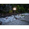 Lumen Logic 12V Cast Brass Pagoda Path Light (Bronze) with