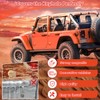 CALBEAU Keyhole Covers for 2018-2024 Jeep Wrangler JL and Gladiator