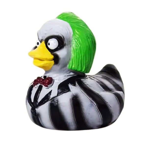 Muhubaih Unique Dark Rubber Duck, Rubber Duck, Goth Satanic Duck,
