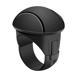 Nexxxly Handle Spinner, Handle Spinner, Bearing, Large, Medium-Sized Cars, Light Cars, Steering Wheel, Spinner, Easy Installation, Prevents Fatigue (Carbon Tone)