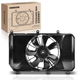 A-Premium Engine Radiator Cooling Fan Assembly with Brushless Motor Compatible with Select Honda Models - CR-V CRV 2020 2021 2022, 2.0L - Replace# 190305MN004, 190155TZH01PFM