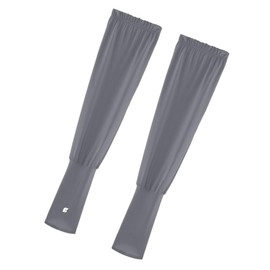 epicday Arm Cover, UV Protection, Cool to Contact, Cool, Long Length, UV Arm Cover, Sun Protection, Women's, Summer, UV Protection, Loose Fit, Finger Hook, gray (light gray)