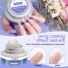 Supwee Solid Builder Gel for Nails Clear Non-Stick Hand Nail