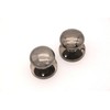 Infinity Decor Black Nickel Victorian Latch Round Mortice Door Knobs
