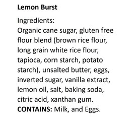 WOW Baking Company Gluten-Free Cookies, Lemon Burst, 8 Ounce (Pack of 6)