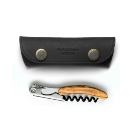 Laguiole L'eclair French Handmade Waiter's Corkscrew - Olivewood