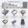 Compression Packing Cube 6 Pieces, Gonex Robust & Durable |