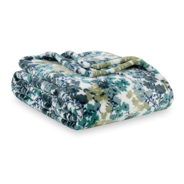 Berkshire Blanket-Classic Heavyweight Soft Printed VelvetLoft® Plush Warm Blanket, Twin