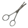 Curved Scissors Mustache Nose Hair Round Ends 4.5" Sandbros