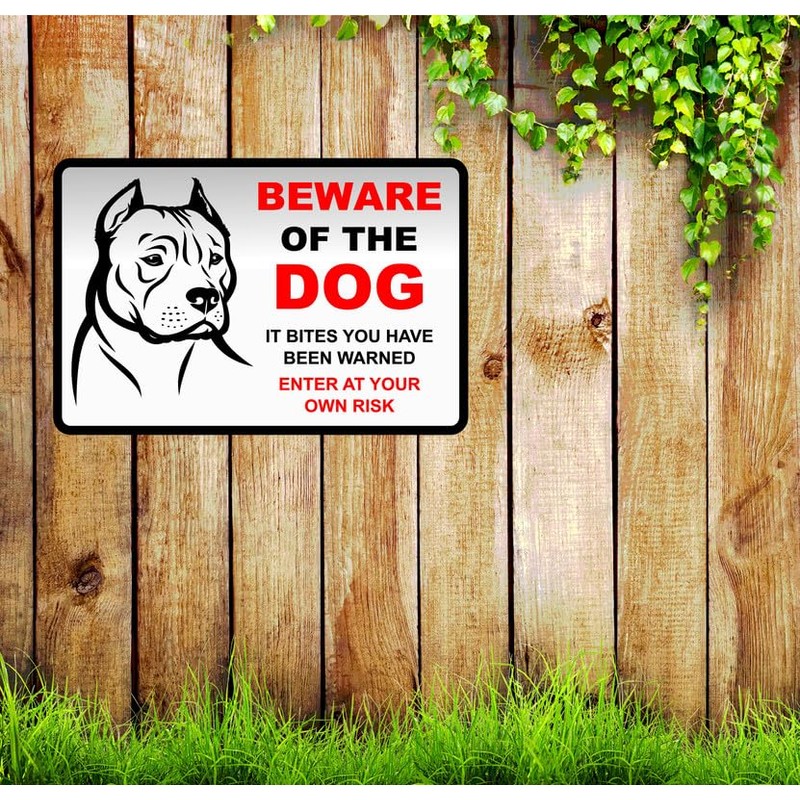 Safety First Display LTD Beware of the dog it bites