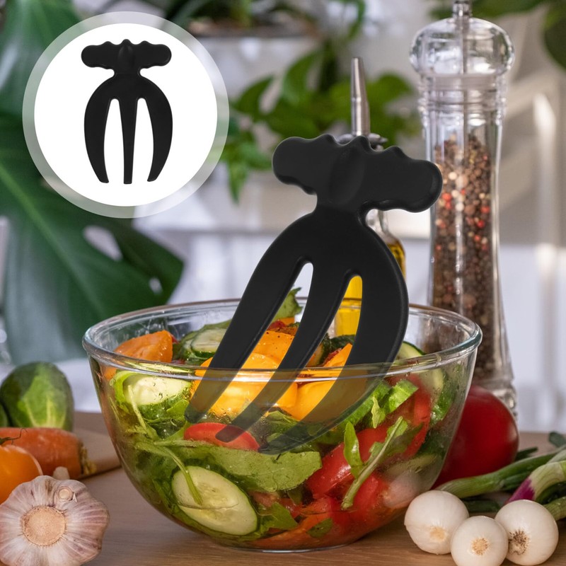 Ciieeo Salad Hands, Salad Tongs for Serving 2pcs Salad Forks