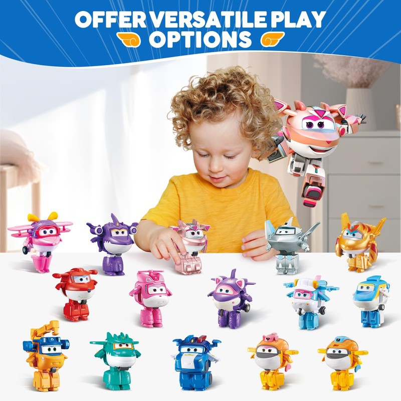 Super Wings Transform-a-Bots Dorado Girl