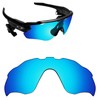 Alphax Ice Blue Polarized Replacement Lenses for Oakley Radar Pace